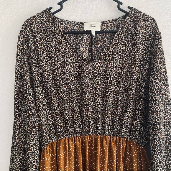 Bohme Kiera floral and polka dot midi dress - Picture 8 of 14